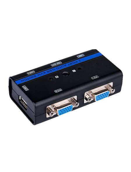 Kvm Switch Aisens / 2xVga / 3xUSB / A111-0064