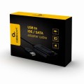 Cable adaptador USB 2.0 HDD IDE - SATA / Alimentado / Cablexpert / AUSI01