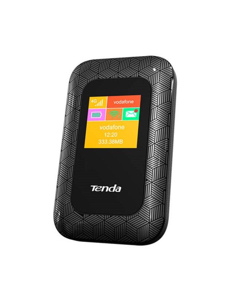 Router MIFI TENDA 4G185 / 4G Lte / Wifi / 2 antenas / 2100 Mah / Negro
