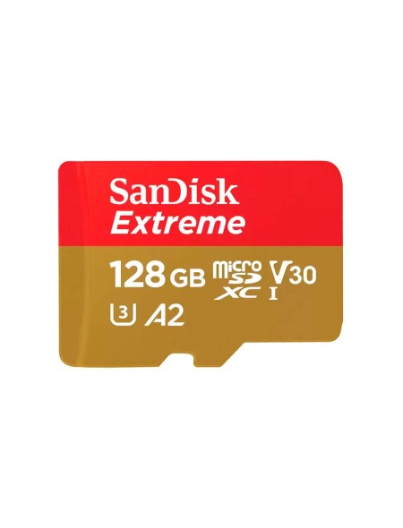 Micro sd xc Sandisk extreme uhs-i 128Gb 190mb/s clase 10 + adaptador