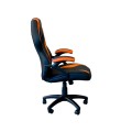 Silla Gaming Keep Out XS200 / Hasta 120 KG / Asiento Acolchado / Elevador Clase 4 / Negra-Naranja