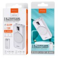 PowerBank TD2127 Type-C / 20000 mah / 1xType-c / Carga inalambrica QI 15w / Usb / QC 22.5w / Blanco / MTK  0251271