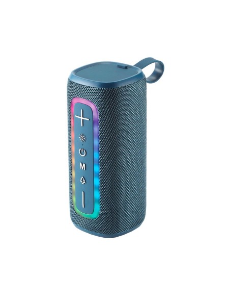 Altavoz Bluetooth 5.3 / TF4206 / 10w / 1200Mah / Luces RGB / TWS / MicroSD / Usb / Gris Oscuro / MTK 0452066