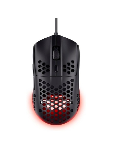 Raton Trust Gaming GXT 928 Helox Negro / 6.400 Dpi / RGB / 6 Botones / Ultraligero / 25306
