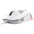 Raton Trust Gaming GXT 928W Helox Blanco / 6.400 Dpi / RGB / 6 Botones / Ultraligero / 25389