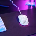 Raton Trust Gaming GXT 928W Helox Blanco / 6.400 Dpi / RGB / 6 Botones / Ultraligero / 25389
