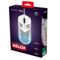 Raton Trust Gaming GXT 928W Helox Blanco / 6.400 Dpi / RGB / 6 Botones / Ultraligero / 25389