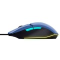 Raton Trust Gaming GXT 109 Felox Azul / 6.400 Dpi / RGB / 6 Botones / 25067