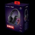 Auriculares Trust Gaming GXT 416 Zirox / Jack 3.5mm / Usb / Iluminacion Led / Micro Flexible / 25331
