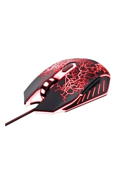 Raton Gaming TRUST GXT 105X Izza / 4000 dpi / 6 botones / Iluminacion LED / 24618