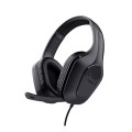 Auriculares Trust Gaming Gxt 415 Zirox Negro / Multiplataforma Ps5 - Xbox - Nintendo - PC /  Cable 2m / 24990