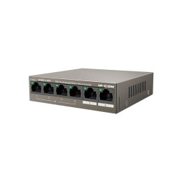 Switch 6p 10/100/1000 Gigabit Gestionable IP-COM / Carcasa metálica / G2206P-4-63W
