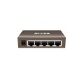 Switch 5p 10/100/1000 Gigabit No gestionable IP-COM / Carcasa metálica / G1005