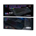 Teclado Gaming Led Rgb / TG7236 / 1.5m / Iluminacion Led /  MTK / 0752362