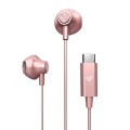Auriculares Energy Sistem EasyPods / Conector Type-C / Cable 1.2 / Microfono Integrado / Control de Volumen / Rosa / 459285