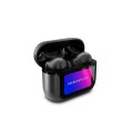 Auriculares Inalambricos Bluetooth Energy Sistem Display ANC / Cancelacion de ruido / IPX5 / Pantalla en estuche / Negro / 459179