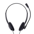 Auriculares Trust Primo con microfono / Jack 3.5mm / 1.8m / Negro / 21665