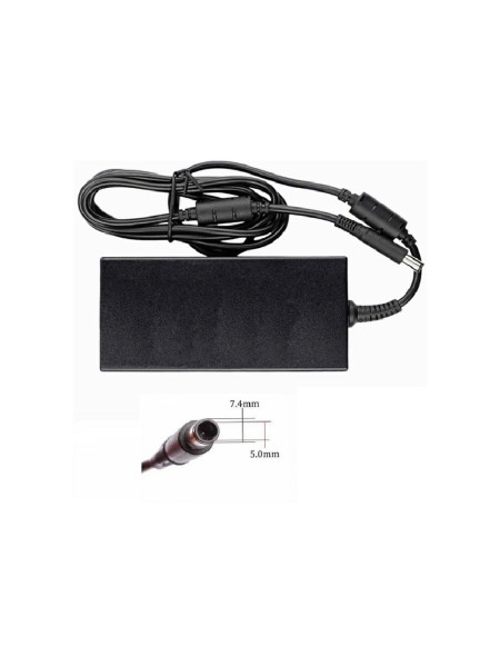 Cargador compatible para portátil HP 150W 19.5V 7.7A  7.4 mm x 5.0 mm pin central Dayma