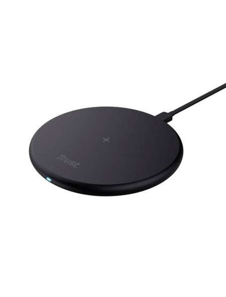 Cargador Inalámbrico Trust Viro / 15w / QI 3.0 / Type-C / Negro / 24784