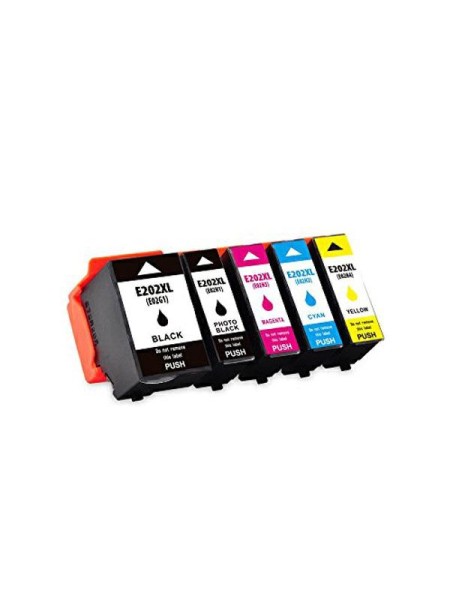 Tinta genérica para EPSON 202XL Negro Photo