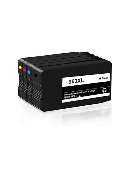 Tinta genérica para HP n963 XL Amarillo Chip Anti-Actualizaciones