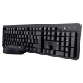 Combo Teclado + Raton inalámbrico Trust TKM-360 / Silencioso / 1600 Dpi / Resistente a liquidos / 25356
