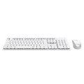 Combo Teclado + Raton Inalambrico Trust Ody II / Silencioso / 1600 Dpi / Blanco / 25467