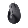 Raton óptico Usb vertical Trust Bayo II Ergonómico / USB / 2400 dpi / Negro / 25144
