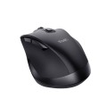 Raton óptico inalambrico Trust Fyda / Ergonomico / Recargable / 2400 dpi / Type-C / 6 Botones / Negro / 24727