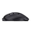 Raton óptico inalambrico Trust Fyda / Ergonomico / Recargable / 2400 dpi / Type-C / 6 Botones / Negro / 24727