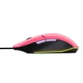 Raton Trust Gaming GXT 109 Felox Rosa / 6.400 Dpi / RGB / 6 Botones / 25068