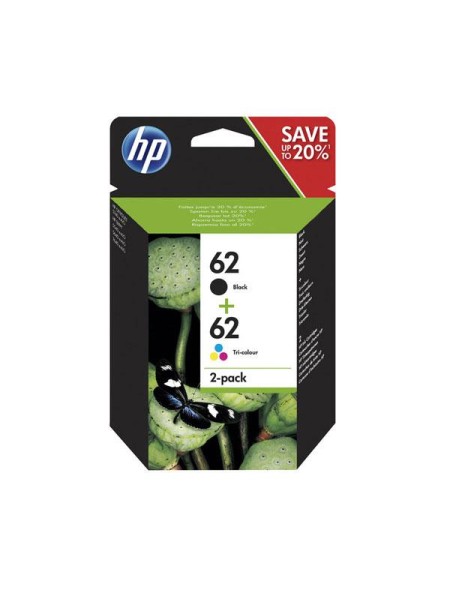 Tinta Original Hp Pack n62 Negro + Color