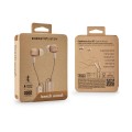 Auriculares Bluetooth Energy Sistem BeechWood / Microfono Integrado / Control de Volumen / Marron / 452392