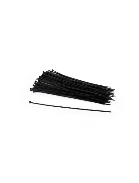 Bridas Cablexpert / 150 x 3.6 mm / Paquete 100 unidades / Negro