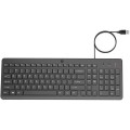 Teclado con cable HP 150 / USB / Negro / 664R5AA