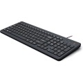 Teclado con cable HP 150 / USB / Negro / 664R5AA