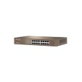 Switch 16p 10/100/1000 Gigabit No gestionable IP-COM / Carcasa metálica / G1016D