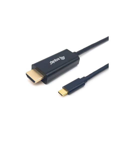 Cable de video Type-C a HDMI 4k/30Hz M/M / 2 m /  Equip / Negro / EQ133412