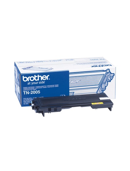 ÷ Tóner original brother tn2005 negro 1.500 páginas