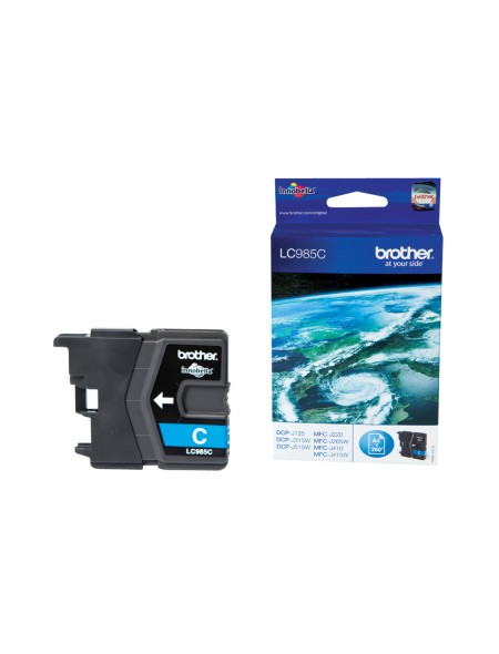 ÷ Tinta original brother lc985c cian 4.8ml