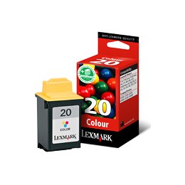 ÷ Tinta original lexmark n20 color 24ml