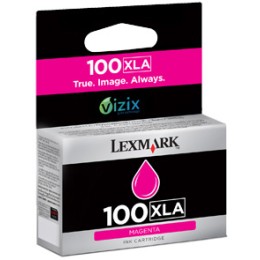 ÷ Tinta original lexmark n100xl magenta 13ml