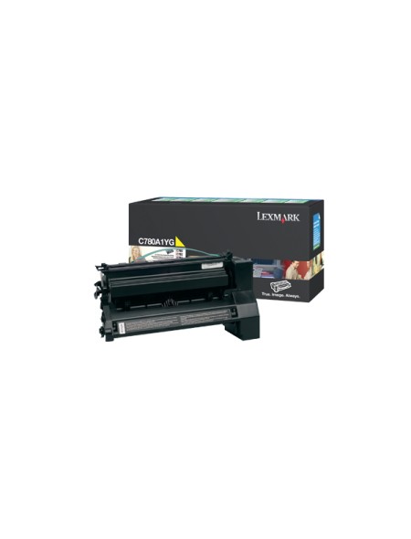 ÷ Tóner original lexmark c78x amarillo c780a1yg 6.000 páginas