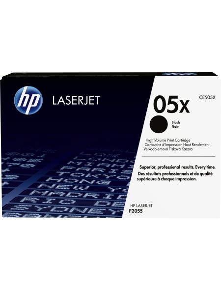 ÷ Tóner original hp ce505x negro 05x 6.500 páginas