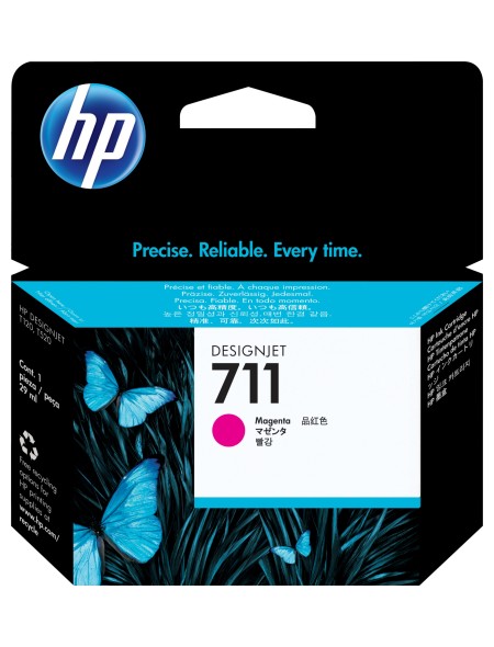 ÷ Tinta original hp n711 magenta cz131a 80ml