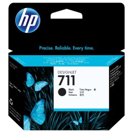 ÷ Tinta original hp n711 negro cz133a 80ml