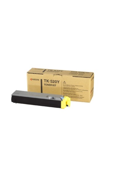 ÷ Tóner original kyocera tk-520y amarillo 4.000 páginas