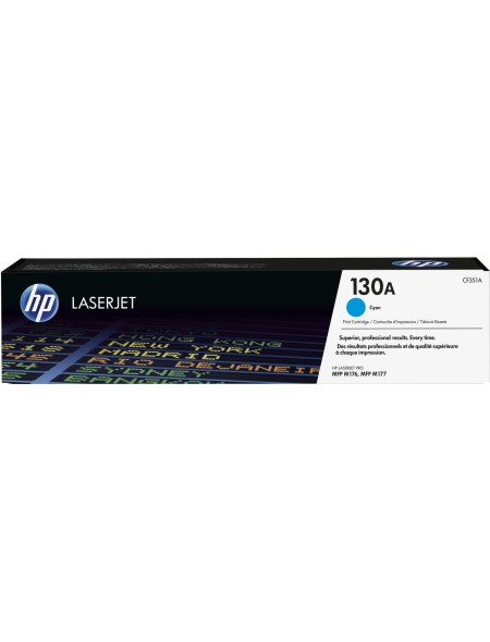 ÷ Tóner original hp cf351a cian 130a 1.000 páginas