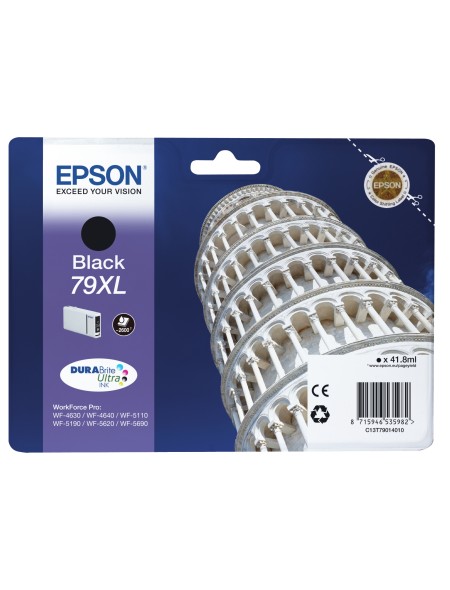 ÷ Tinta original epson t7901 xl negro c13t79024010 41.8ml