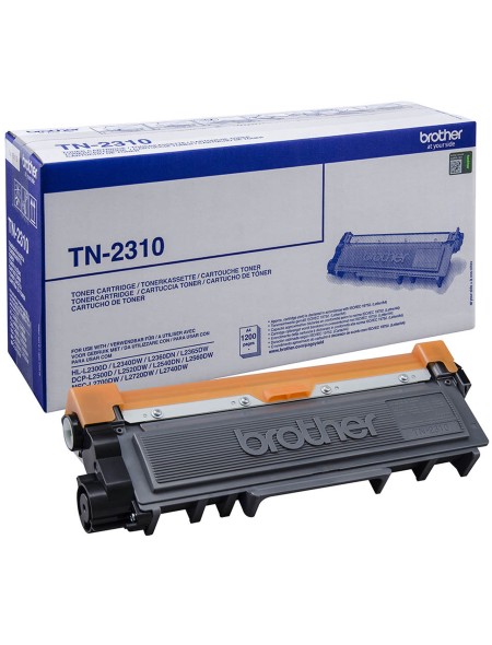 ÷ Tóner original brother tn2310 negro 1.200 páginas